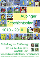 Plakat Geschichtspfad